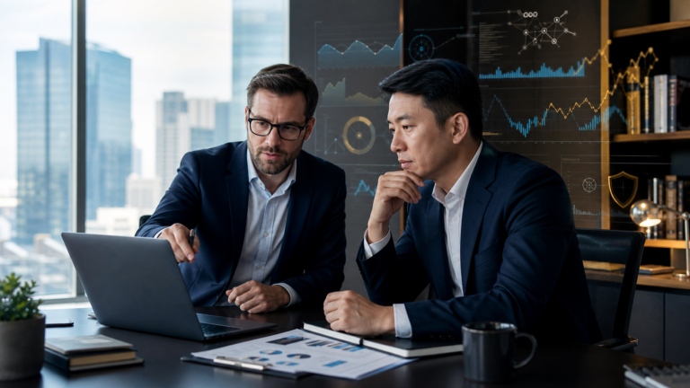 Équipe web utilisant l’analyse de contenu pendant l’architecture technique